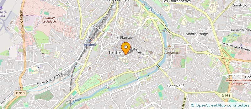 localisation de l'entreprise MONSIEUR ABDELALEM LAIFAOUI  POITIERS