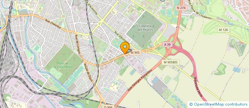 localisation de l'entreprise MONSIEUR ABDELALI ABDESSAMAD  DIJON