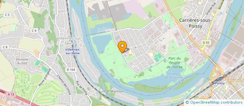 localisation de l'entreprise MONSIEUR ABDELALI AYAR  CARRIERES-SOUS-POISSY