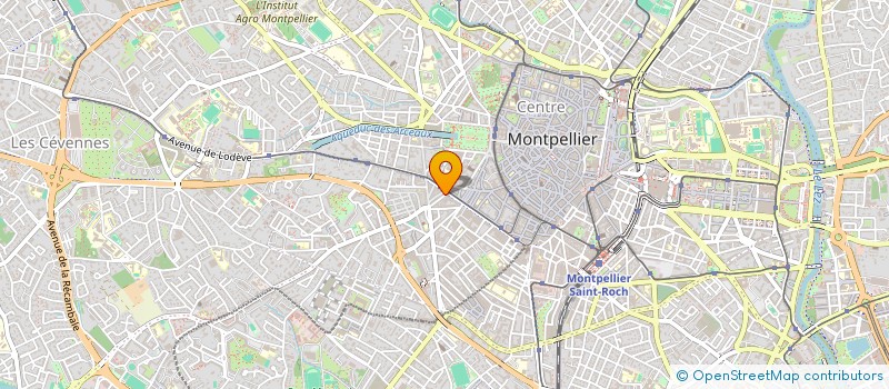 localisation de l'entreprise MONSIEUR ABDELALI BEZRHOUD à MONTPELLIER