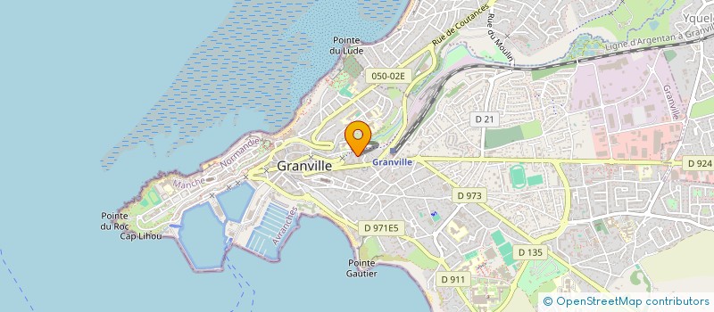 localisation de l'entreprise MONSIEUR ABDELALI BOUDOUMA  GRANVILLE