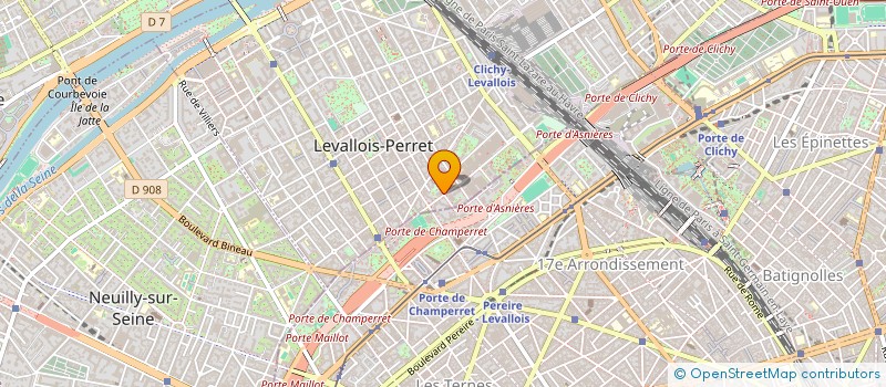 localisation de l'entreprise MONSIEUR ABDELALI CHAFIK à LEVALLOIS-PERRET