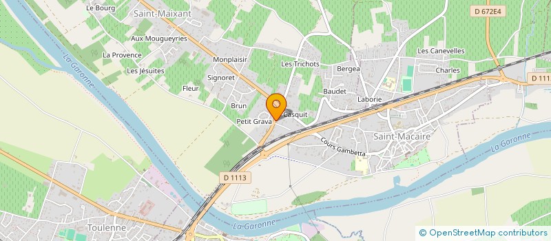 localisation de l'entreprise MONSIEUR ABDELALI DAHMANI à SAINT-MAIXANT