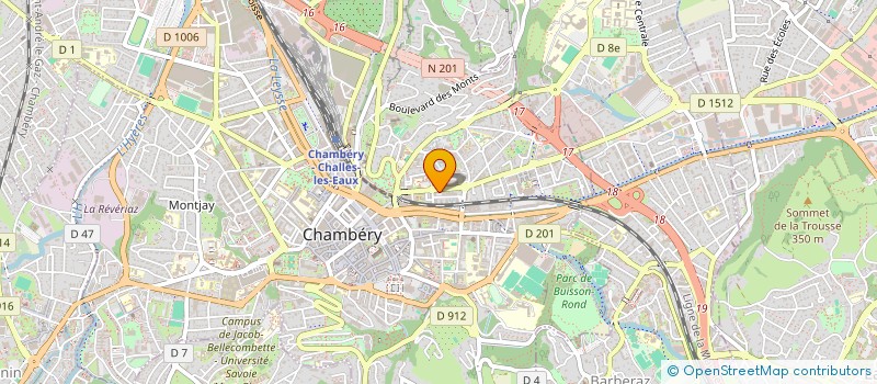 localisation de l'entreprise MONSIEUR ABDELALI EL AZAAR  CHAMBERY