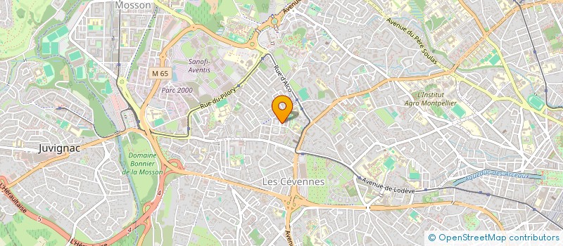 localisation de l'entreprise MONSIEUR ABDELALI EL IDRISSI  MONTPELLIER