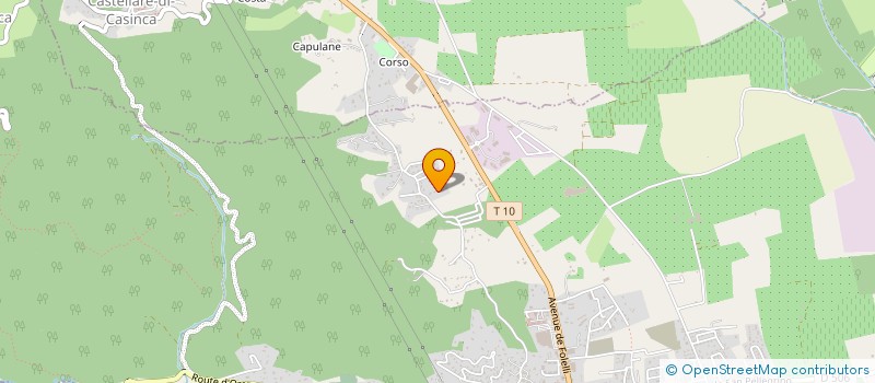 localisation de l'entreprise MONSIEUR ABDELALI EL KASRI  PENTA-DI-CASINCA