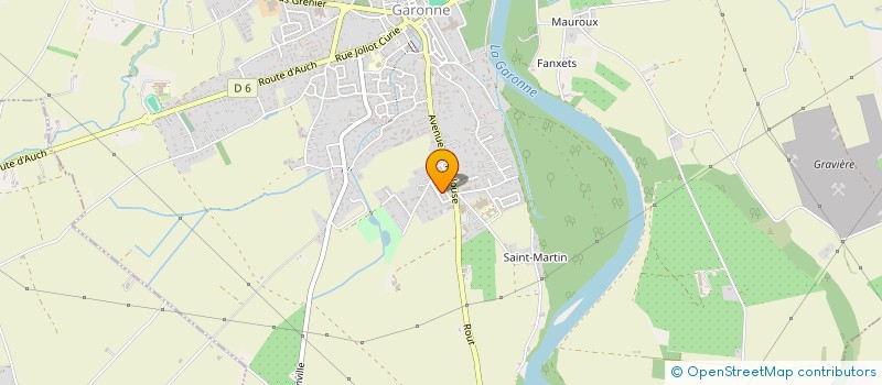 localisation de l'entreprise MONSIEUR ABDELALI EZZOUINE  VERDUN-SUR-GARONNE