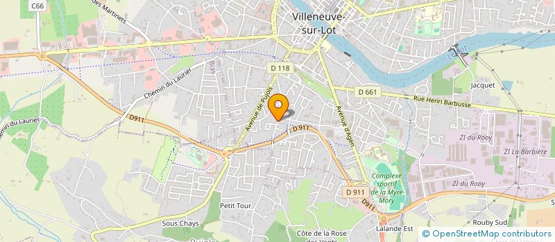localisation de l'entreprise MONSIEUR ABDELALI FAKIR à VILLENEUVE-SUR-LOT