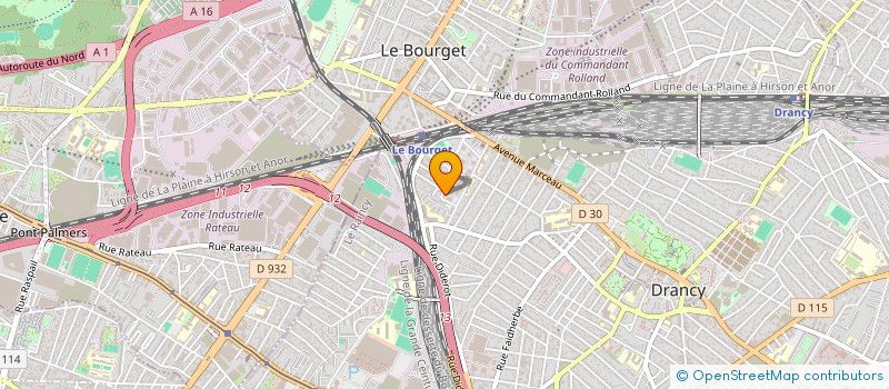 localisation de l'entreprise MONSIEUR ABDELALI GUEHTAR  DRANCY