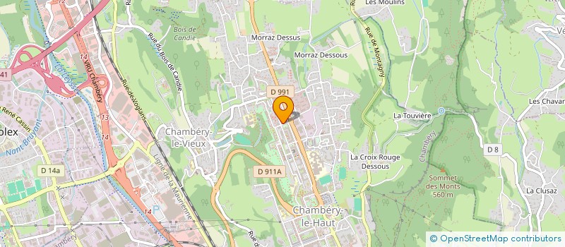 localisation de l'entreprise MONSIEUR ABDELALI LAGSIR  CHAMBERY