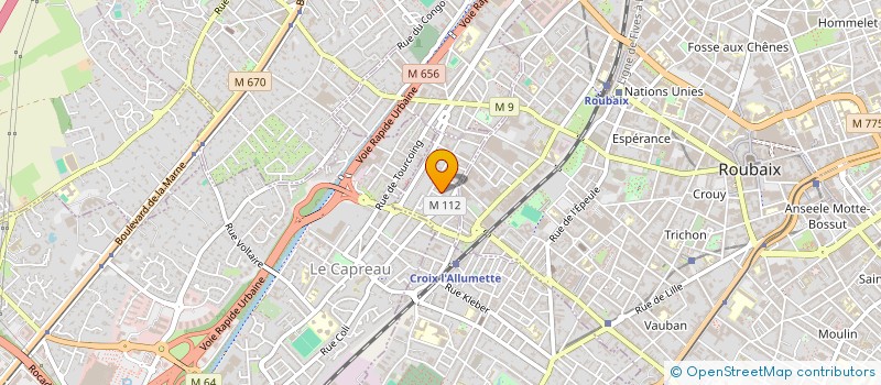 localisation de l'entreprise MONSIEUR ABDELALI LAISSAOUI à CROIX