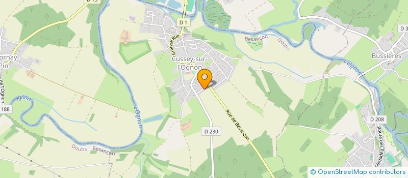 localisation de l'entreprise MONSIEUR ABDELALI LASMI  LA CLUSE-ET-MIJOUX