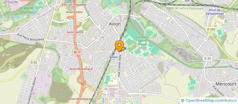 localisation de l'entreprise MONSIEUR ABDELALI MAFHOUM à AVION