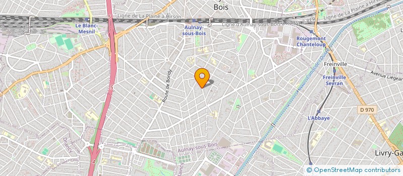 localisation de l'entreprise MONSIEUR ABDELALI MAHI à AULNAY-SOUS-BOIS