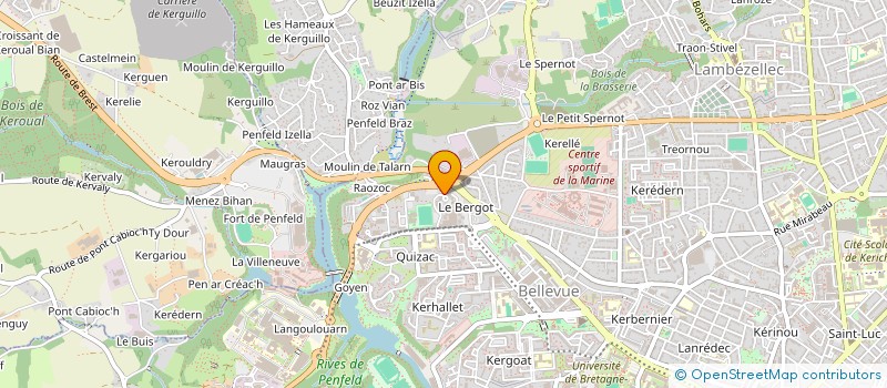 localisation de l'entreprise MONSIEUR ABDELALI MOUSSAOUIT à BREST