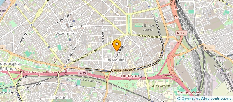 localisation de l'entreprise MONSIEUR ABDELALI QAMRANI à LA MADELEINE