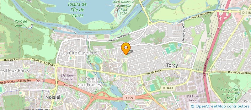 localisation de l'entreprise MONSIEUR ABDELALI REJEB  TORCY