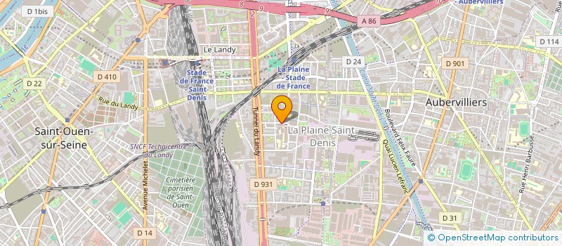 localisation de l'entreprise MONSIEUR ABDELALI RHAZRANI  SAINT-DENIS