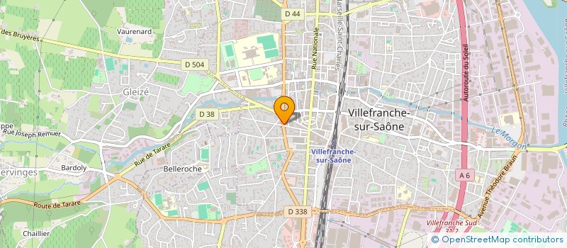 localisation de l'entreprise MONSIEUR ABDELALI RIYANI  CHAMPAGNOLE