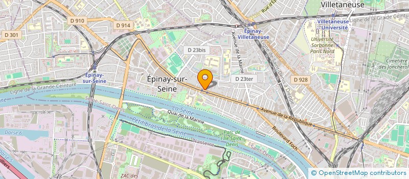 localisation de l'entreprise MONSIEUR ABDELALI SALKI à EPINAY-SUR-SEINE
