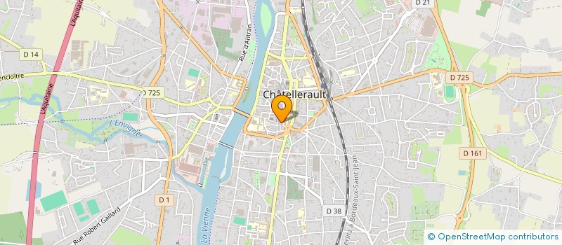 localisation de l'entreprise MONSIEUR ABDELALI TORBI à CHATELLERAULT