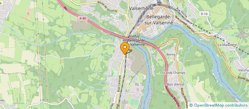localisation de l'entreprise MONSIEUR ABDELALI ZAABAT à VALSERHONE