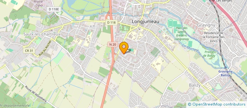 localisation de l'entreprise MONSIEUR ABDELALIM ABULAMUN à LONGJUMEAU
