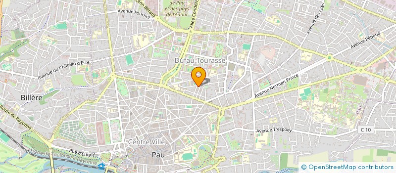 localisation de l'entreprise MONSIEUR ABDELALIM EL MESNAOUI à PAU