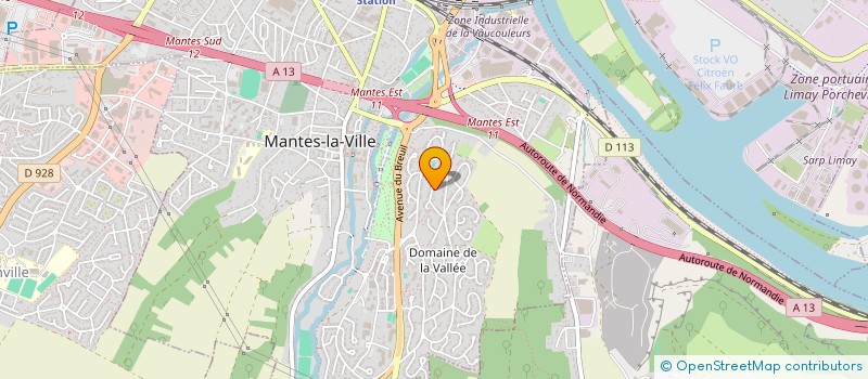 localisation de l'entreprise MONSIEUR ABDELALLI MAGHZAZ à MANTES-LA-VILLE