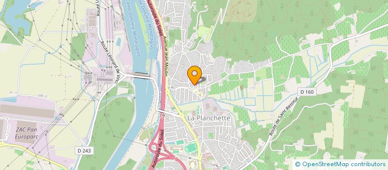 localisation de l'entreprise MONSIEUR ABDELAMAJID FARYSSY  BOLLENE