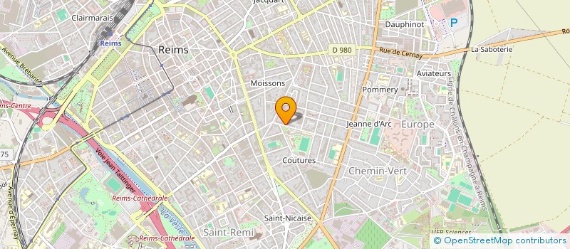 localisation de l'entreprise MONSIEUR ABDELAMINE BOUAROUR  REIMS