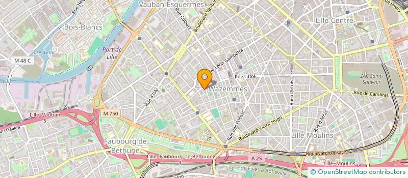 localisation de l'entreprise MONSIEUR ABDELAMINE HACHEMI à LILLE