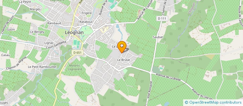 localisation de l'entreprise MONSIEUR ABDELATI ASTAITANOU  LEOGNAN