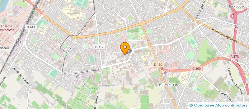 localisation de l'entreprise MONSIEUR ABDELATI ELHARAMI  ANGERS