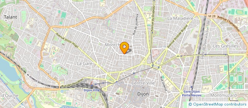 localisation de l'entreprise MONSIEUR ABDELATIF ABDERAHMAN à DIJON