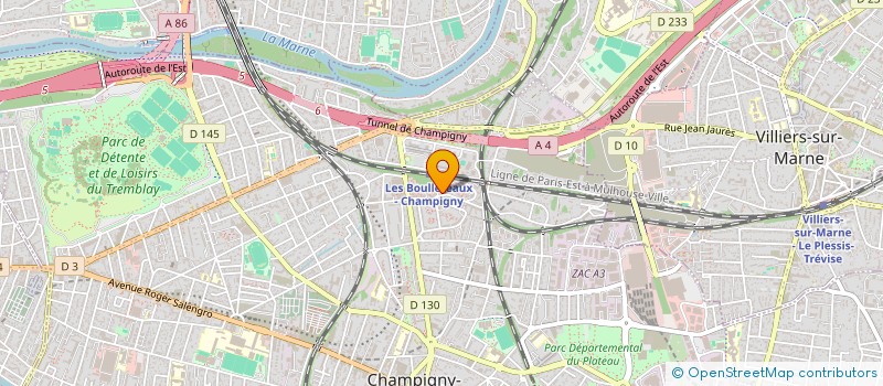 localisation de l'entreprise MONSIEUR ABDELATIF BELBOUCHE à CHAMPIGNY-SUR-MARNE