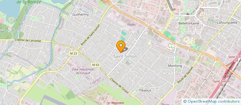 localisation de l'entreprise MONSIEUR ABDELATIF BENAHMED  TOULOUSE