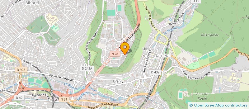 localisation de l'entreprise MONSIEUR ABDELATIF BENAMARA à ROUEN