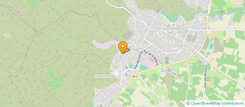 localisation de l'entreprise MONSIEUR ABDELATIF DJEGHEM  COURNONSEC