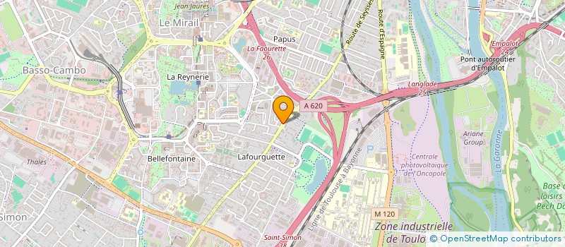 localisation de l'entreprise MONSIEUR ABDELATIF DJEMA à TOULOUSE