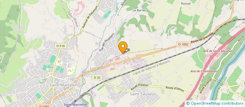 localisation de l'entreprise MONSIEUR ABDELATIF KERBATI à SAINT-VERAND