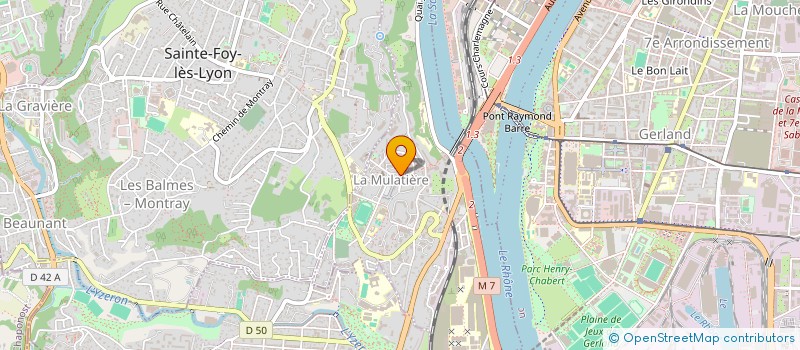 localisation de l'entreprise MONSIEUR ABDELATIF KOUADRIA  LA MULATIERE