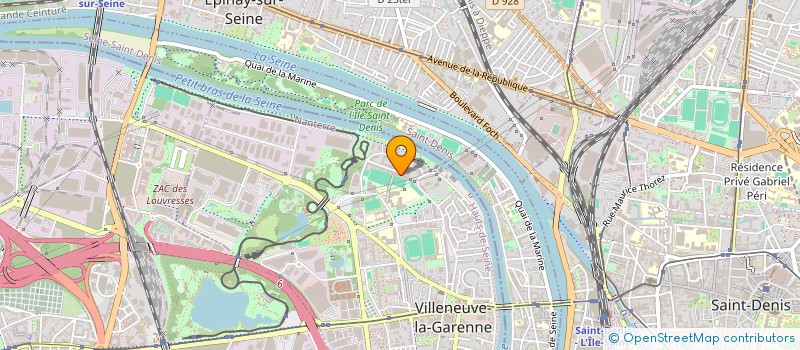 localisation de l'entreprise MONSIEUR ABDELATIF LAMMARI  VILLENEUVE-LA-GARENNE