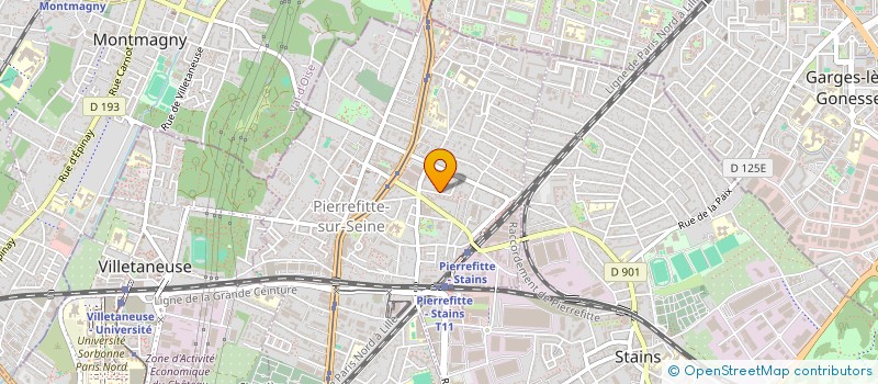 localisation de l'entreprise MONSIEUR ABDELATIF LASRI à PIERREFITTE-SUR-SEINE