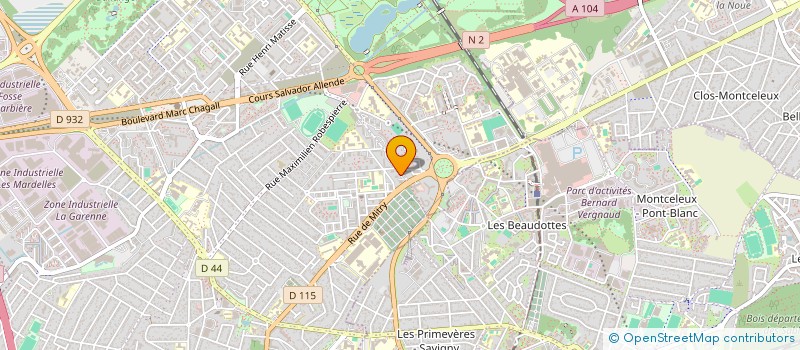 localisation de l'entreprise MONSIEUR ABDELATIF SAFIR à AULNAY-SOUS-BOIS