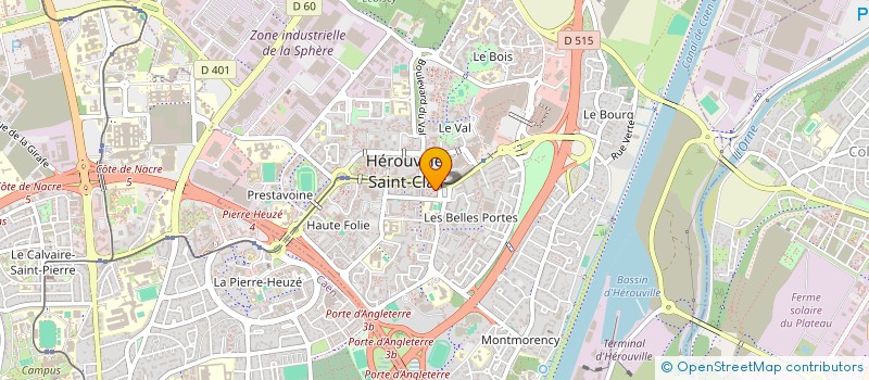 localisation de l'entreprise MONSIEUR ABDELATIF SIDI-MOUSSA à HEROUVILLE-SAINT-CLAIR