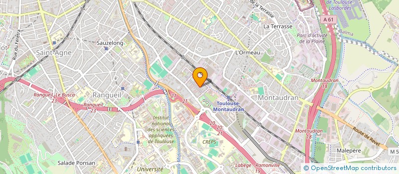 localisation de l'entreprise MONSIEUR ABDELATIF SOUADKIA à TOULOUSE