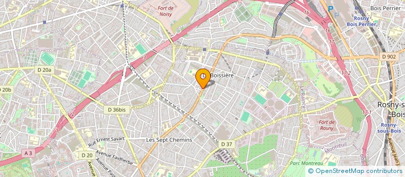 localisation de l'entreprise MONSIEUR ABDELATIF SOUIDI à MONTREUIL