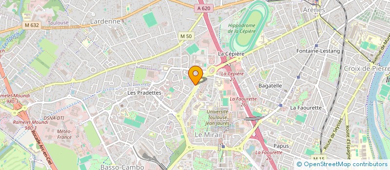 localisation de l'entreprise MONSIEUR ABDELATIF ZERHDOUD à TOULOUSE