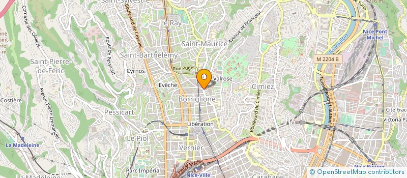 localisation de l'entreprise MONSIEUR ABDELATTIF SAFFAR à NICE